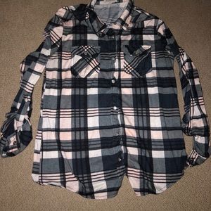Flannel Tee
